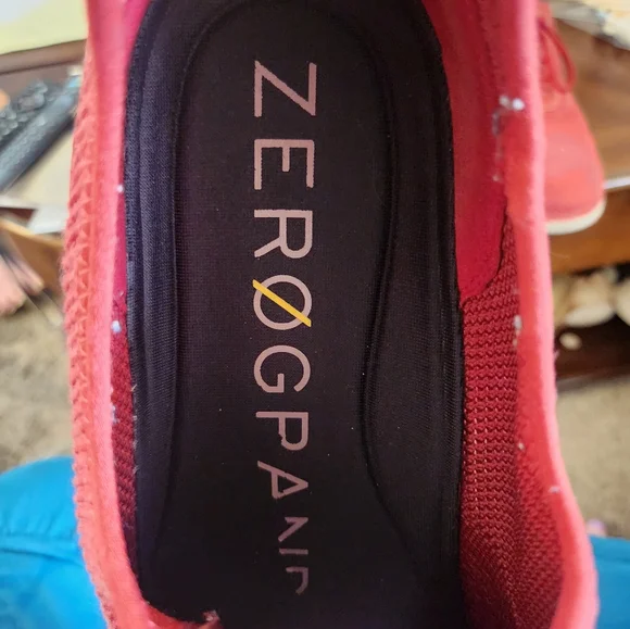 Cole Haan ZeroGround Red Slip-On Sneakers Size 12M - Picture 5 of 15